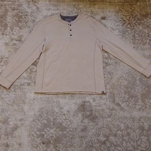 Eddie Bauer Mens Thermal, Tan, Size Large, New Condition.